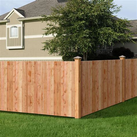 Each kit includes pre-routed rail assemblies, pointed pickets, and fence brackets with fasteners. . Cedar fence pickets